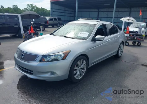 2008 Honda Accord 3.5 Ex-L из США, поврежденный, VIN 1HGCP36818A021504